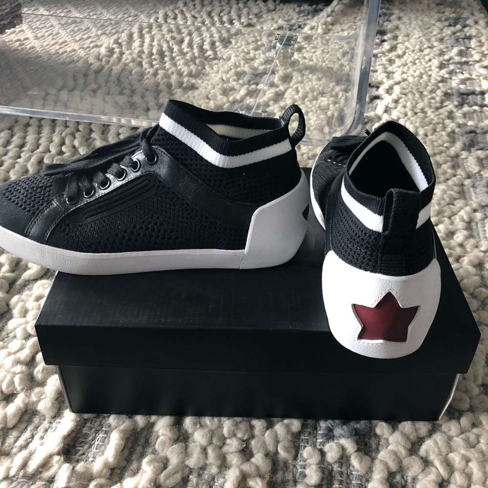 ASH Ninja Red Star Sneaker High-Tops